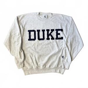 Vintage 90s DUKE University ncaa college sports sweatshirt L